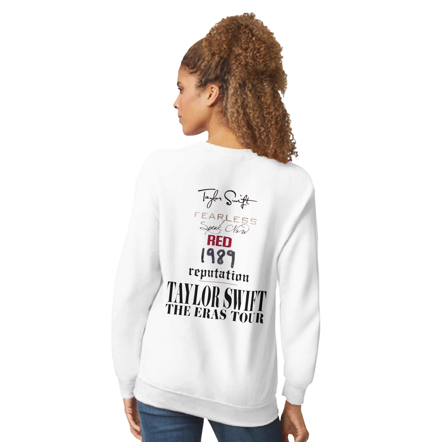 Signature The Lost Era Tour Taylor Swift Unisex Crewneck Sweatshirt - Authentifactor