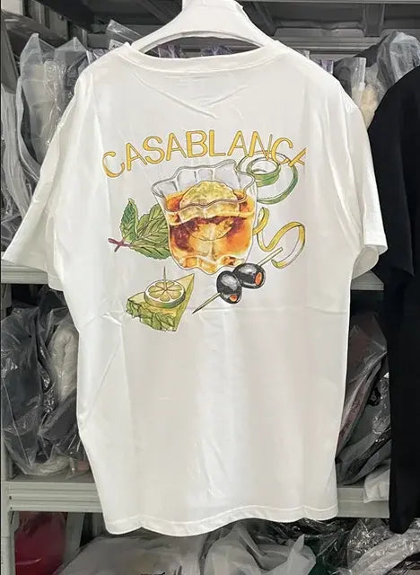 Casablanca Printed T-shirt - Authentifactor