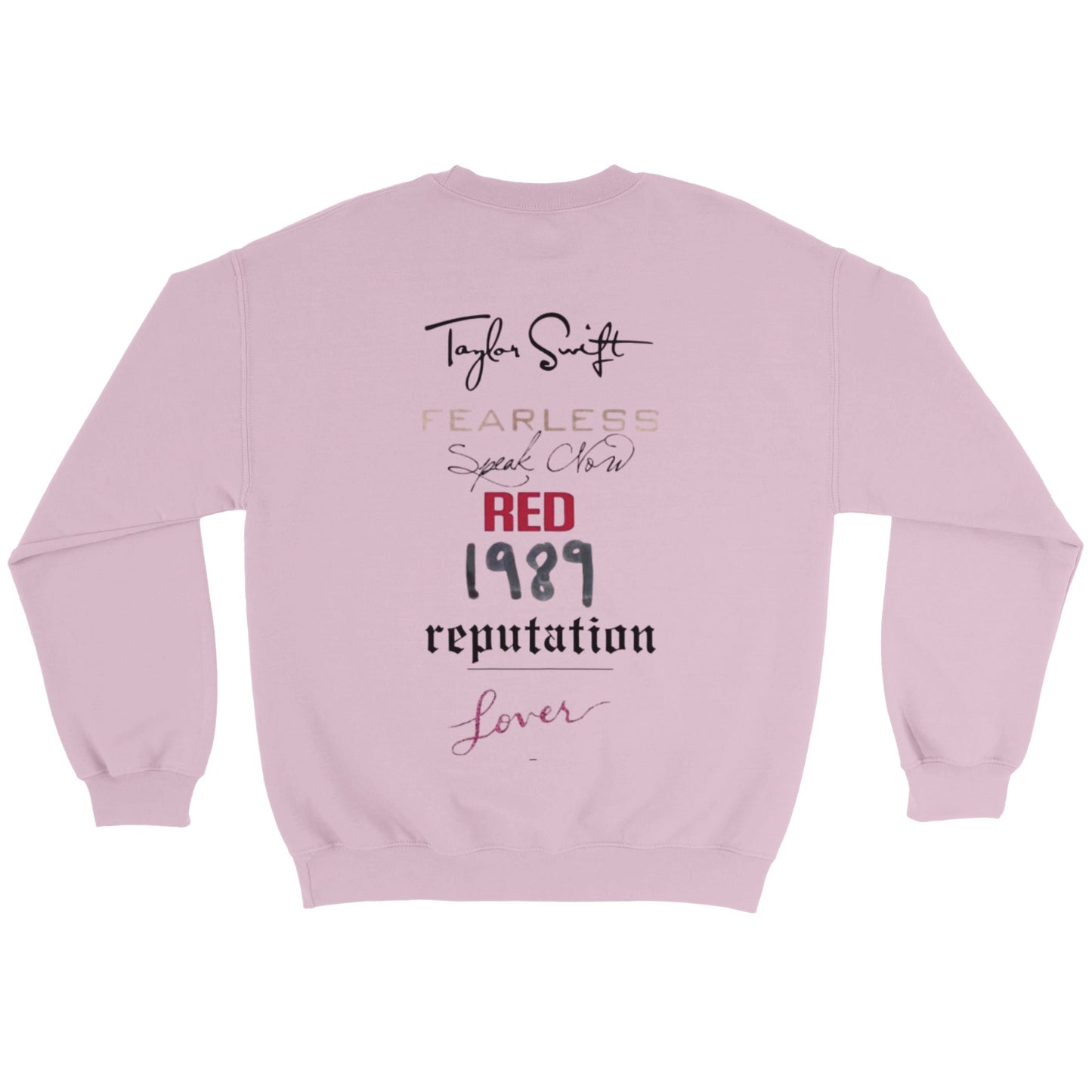 Signature Lost Era Tour Taylor Swift Classic Crewneck Sweatshirt - Authentifactor