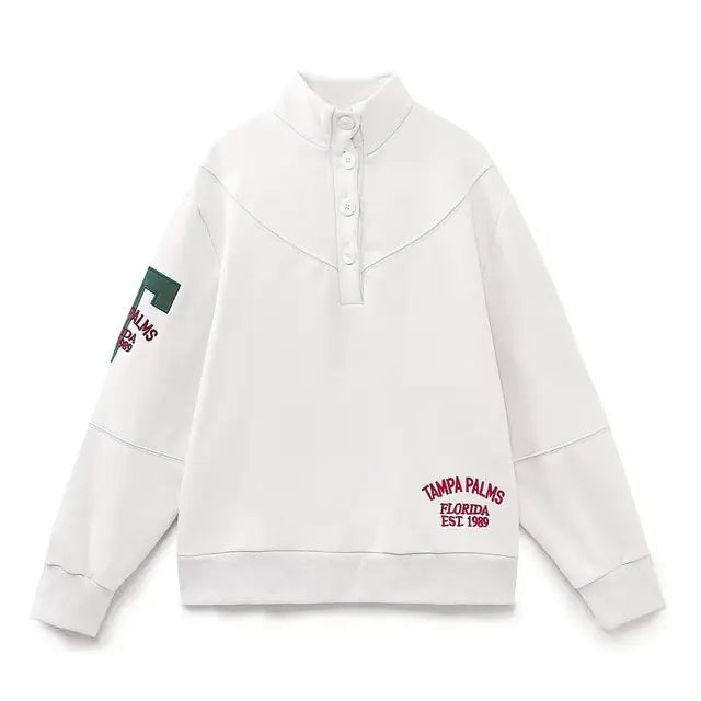 Women Fashion Printing Basic Sweatshirts - Authentifactor