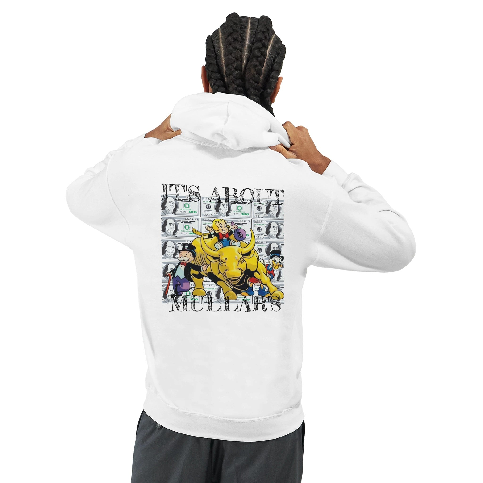 Classic Richie Bull Run Its About MULLAR Unisex Pullover Hoodie - Authentifactor