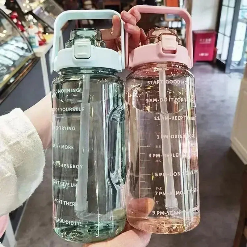 Portable Water Bottle Cup With Straw to Keep Hydrated - Authentifactor