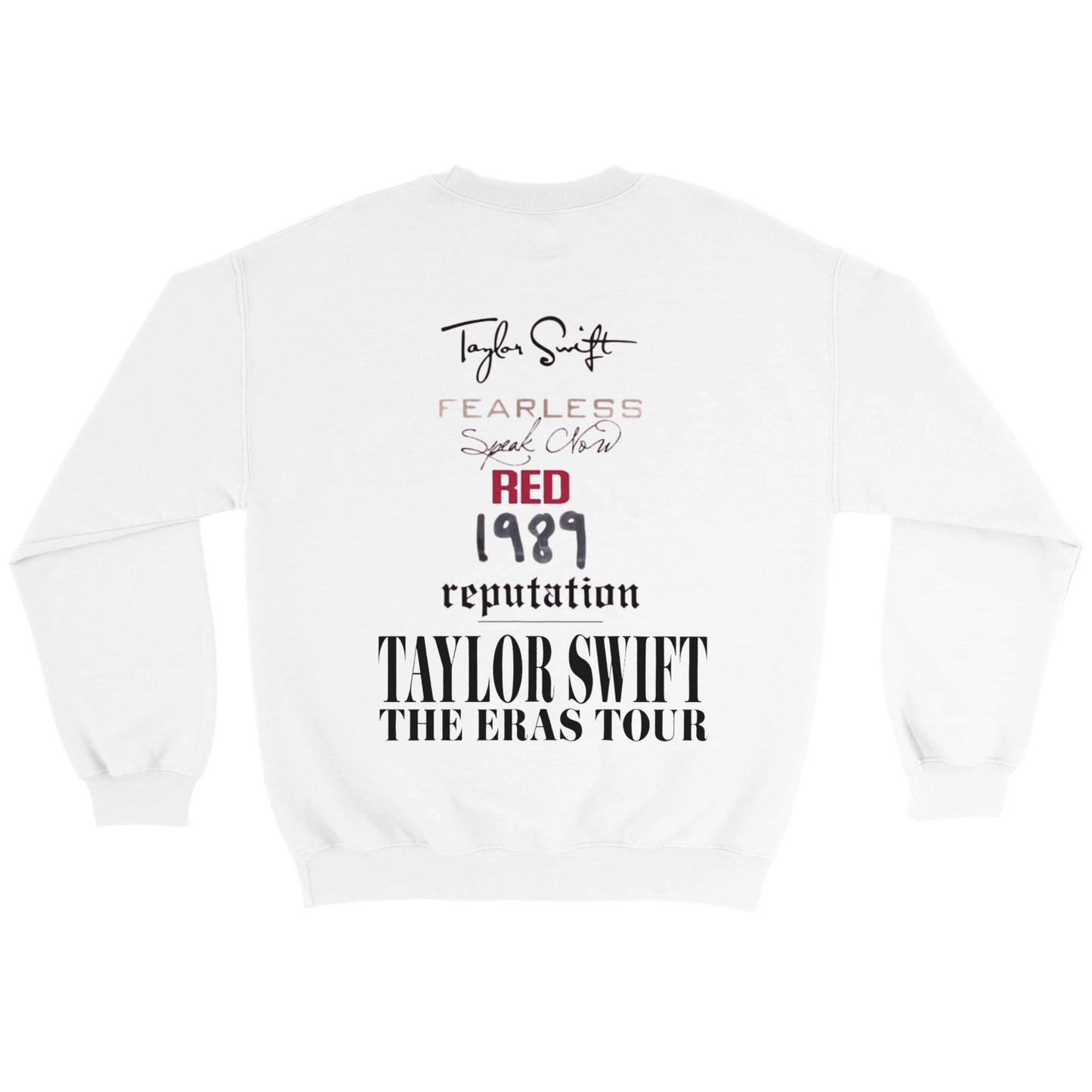Signature The Lost Era Tour Taylor Swift Unisex Crewneck Sweatshirt - Authentifactor
