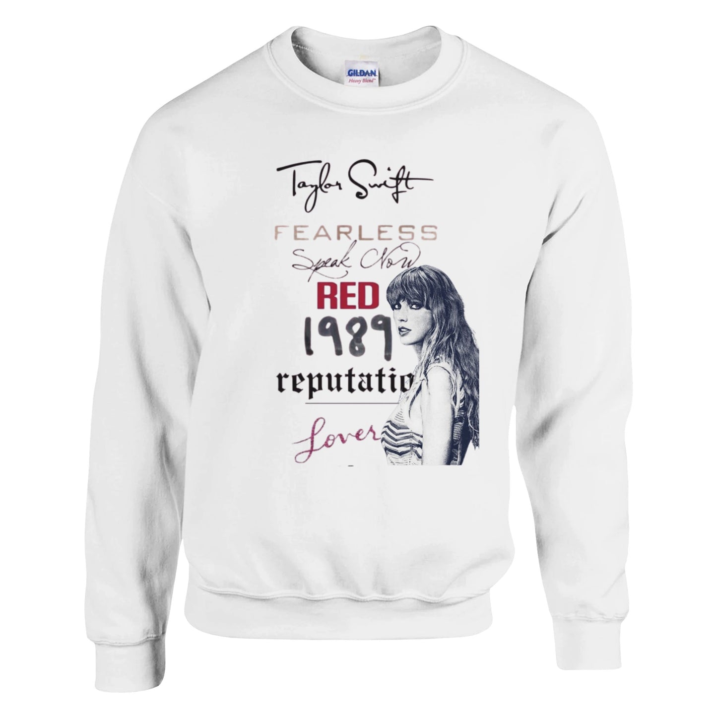 The Lost Era Tailor Swift Classic Concealed Back Crewneck Sweatshirt - Authentifactor