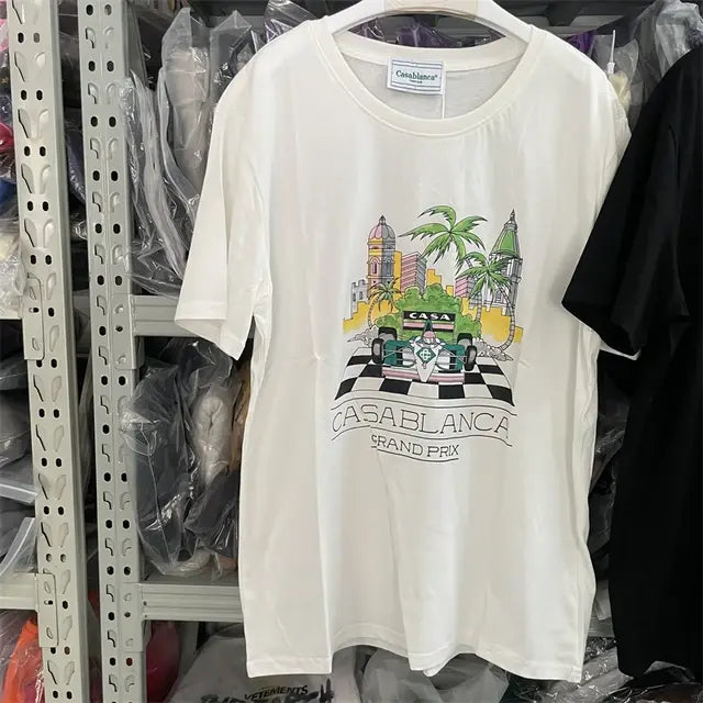 Casablanca Printed T-shirt - Authentifactor
