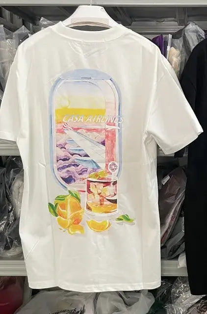 Casablanca Printed T-shirt - Authentifactor