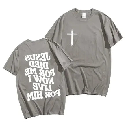 Men's Christian Elevated T Shirt Jesus Bible Verse - Authentifactor