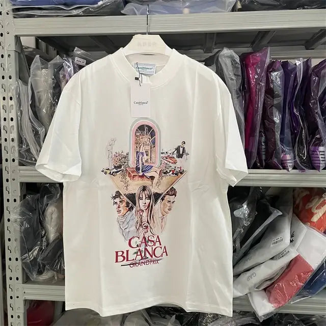 Casablanca Printed T-shirt - Authentifactor