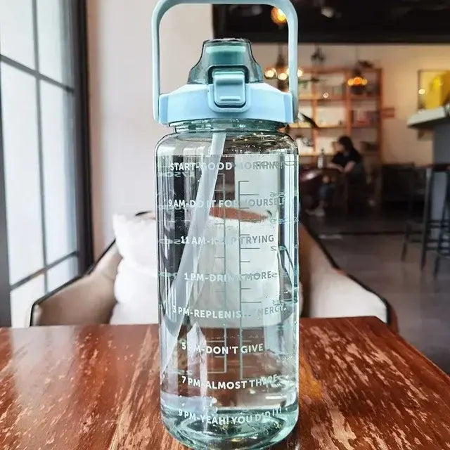 Portable Water Bottle Cup With Straw to Keep Hydrated - Authentifactor