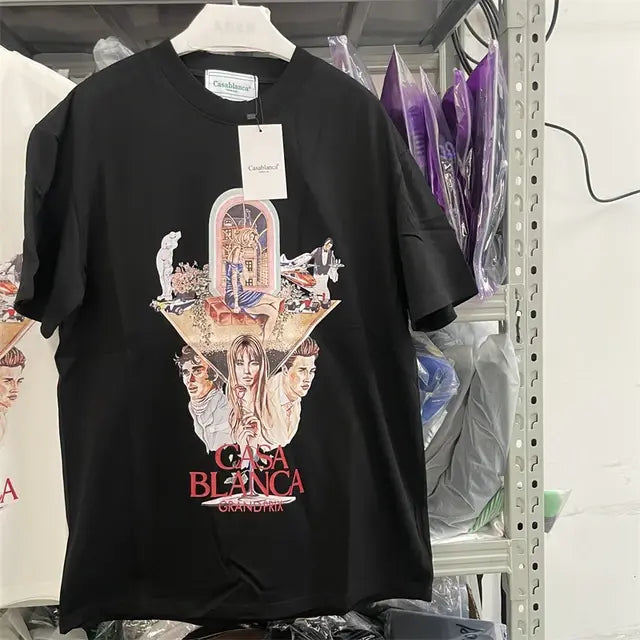 Casablanca Printed T-shirt - Authentifactor