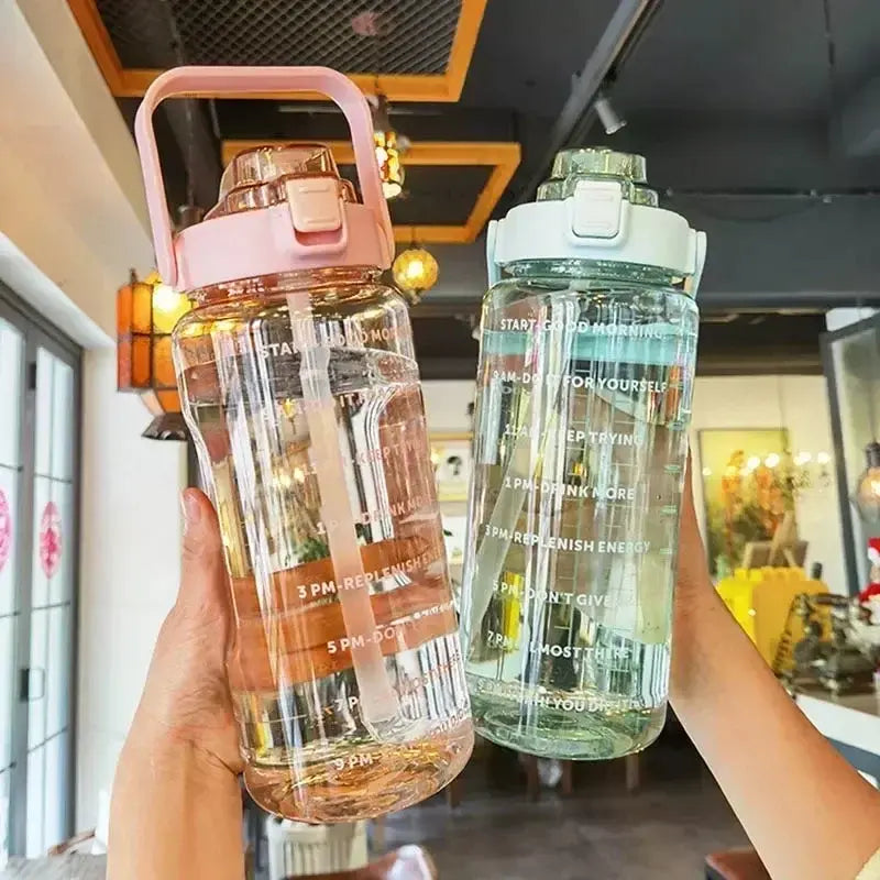 Portable Water Bottle Cup With Straw to Keep Hydrated - Authentifactor