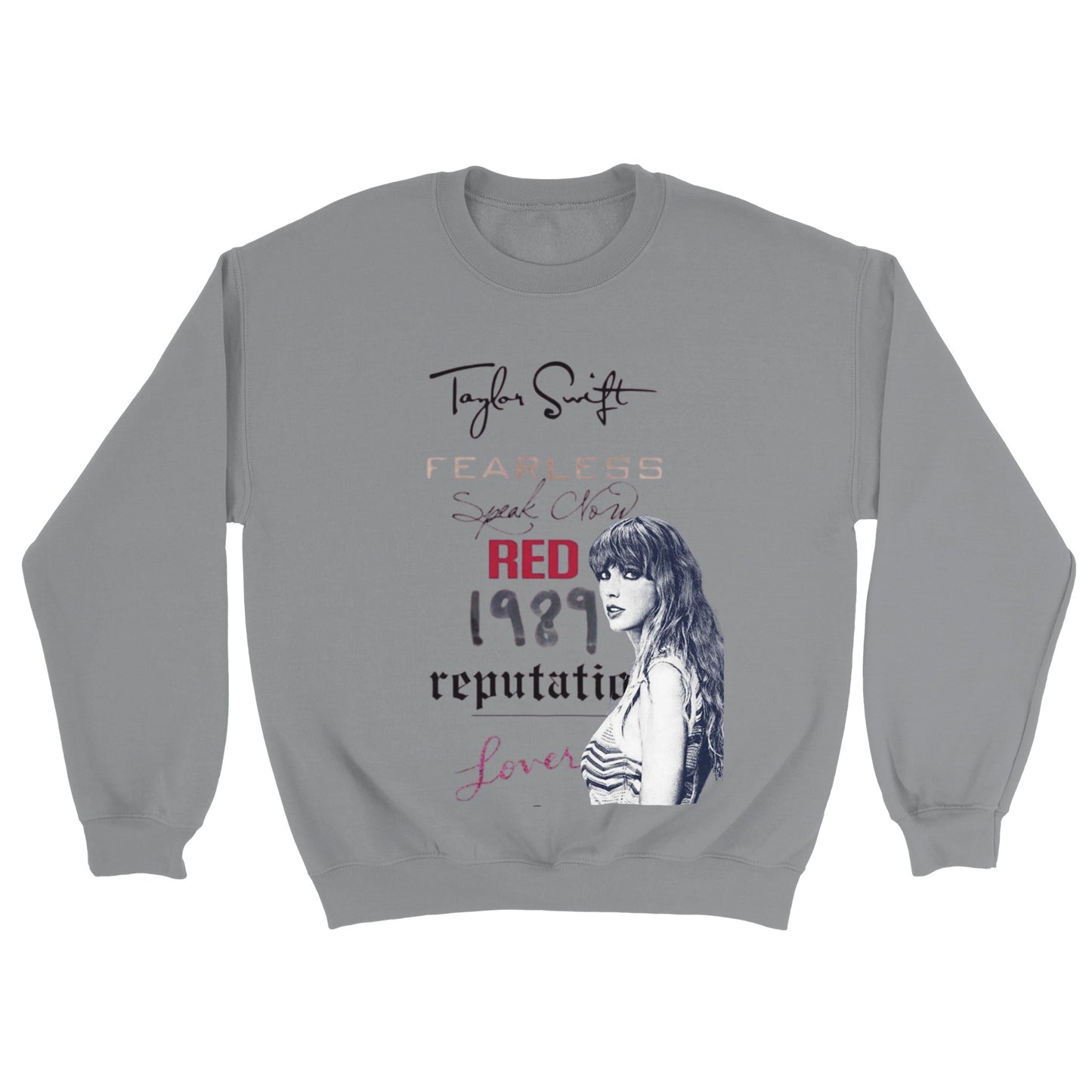 The Lost Era Tailor Swift Classic Concealed Back Crewneck Sweatshirt - Authentifactor