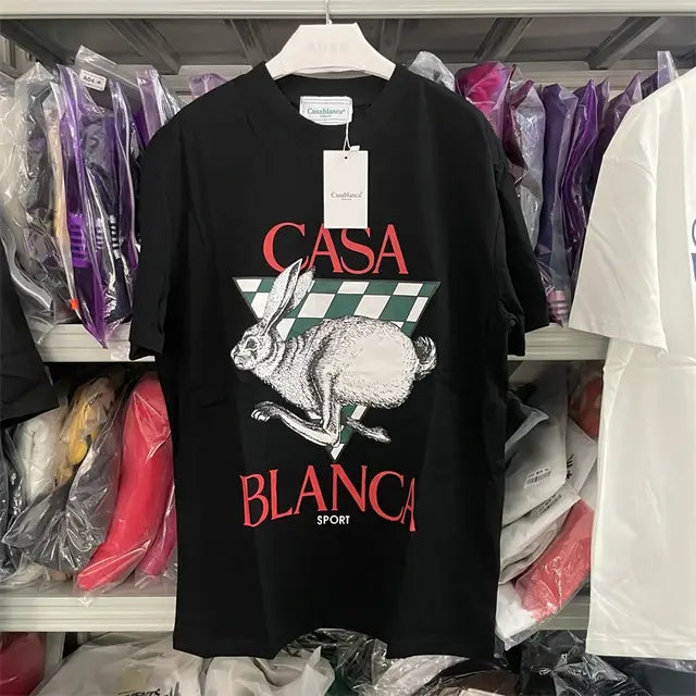 Casablanca Printed T-shirt - Authentifactor