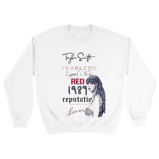 The Lost Era Tailor Swift Classic Concealed Back Crewneck Sweatshirt - Authentifactor