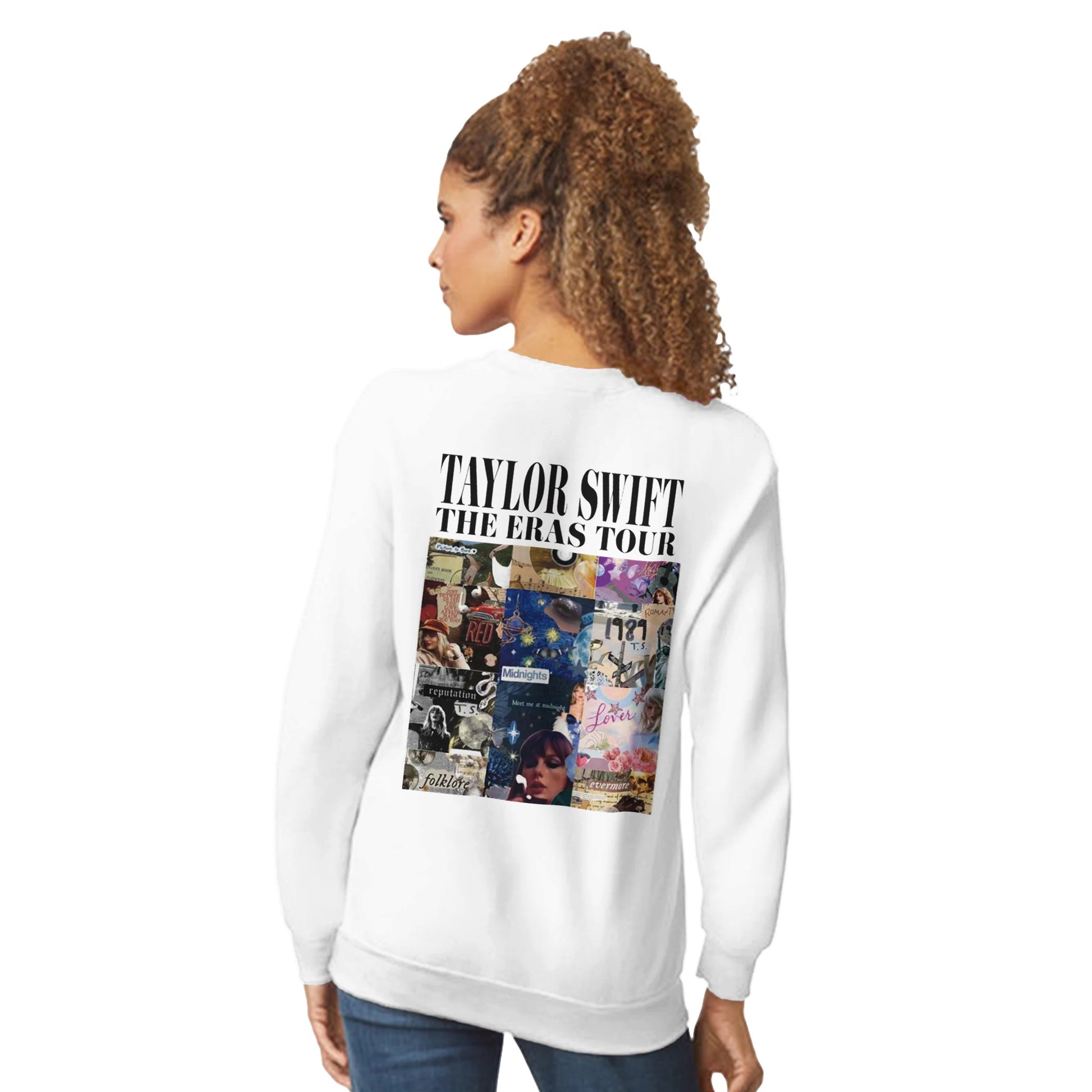 The Lost Era Tailor Swift Classic Concealed Back Crewneck Sweatshirt - Authentifactor
