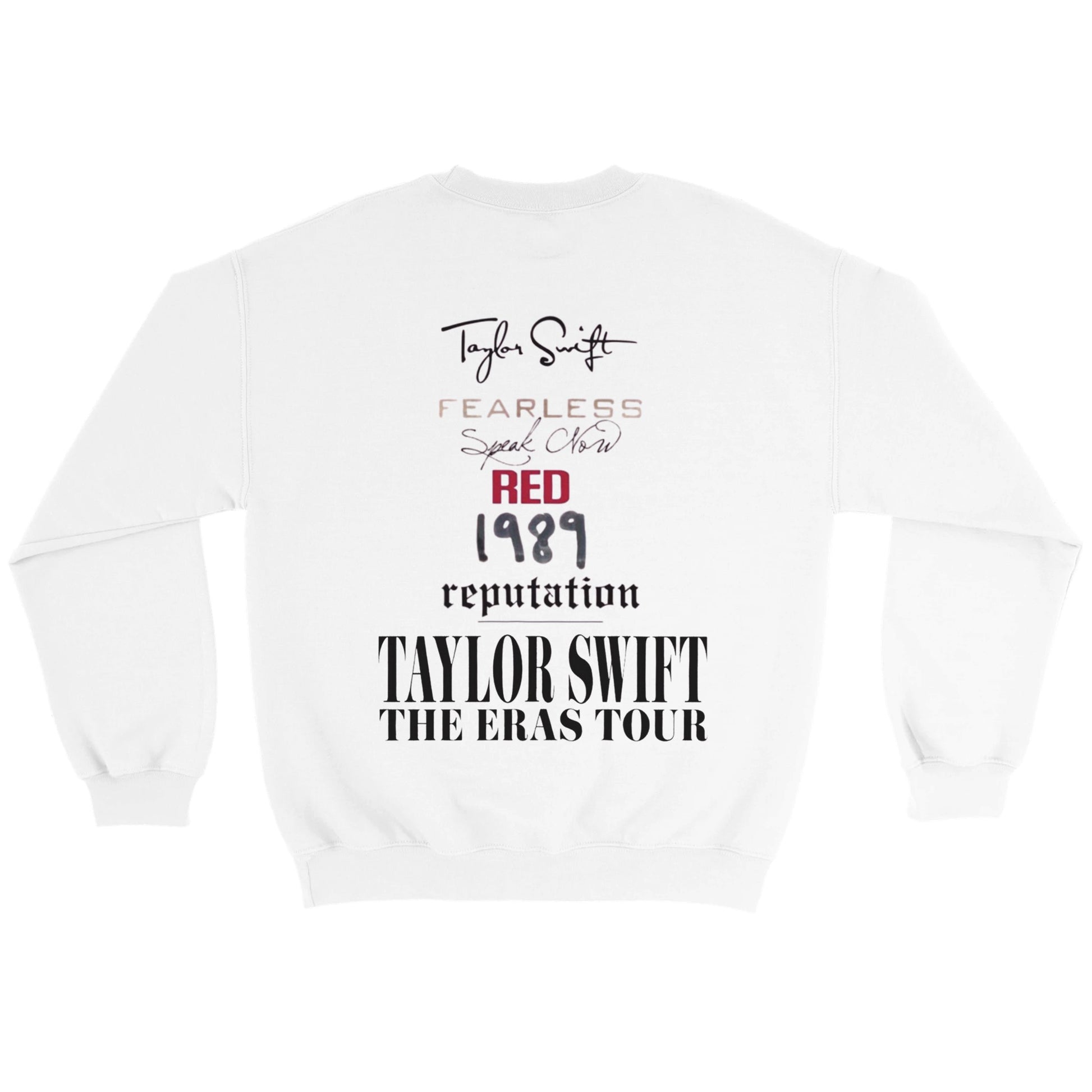 Signature The Lost Era Tour Taylor Swift Unisex Crewneck Sweatshirt - Authentifactor