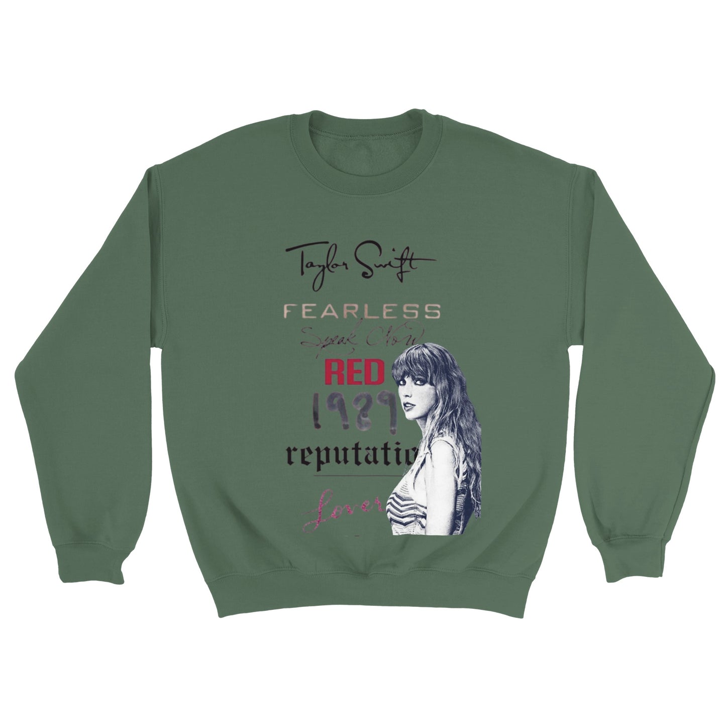 The Lost Era Tailor Swift Classic Concealed Back Crewneck Sweatshirt - Authentifactor