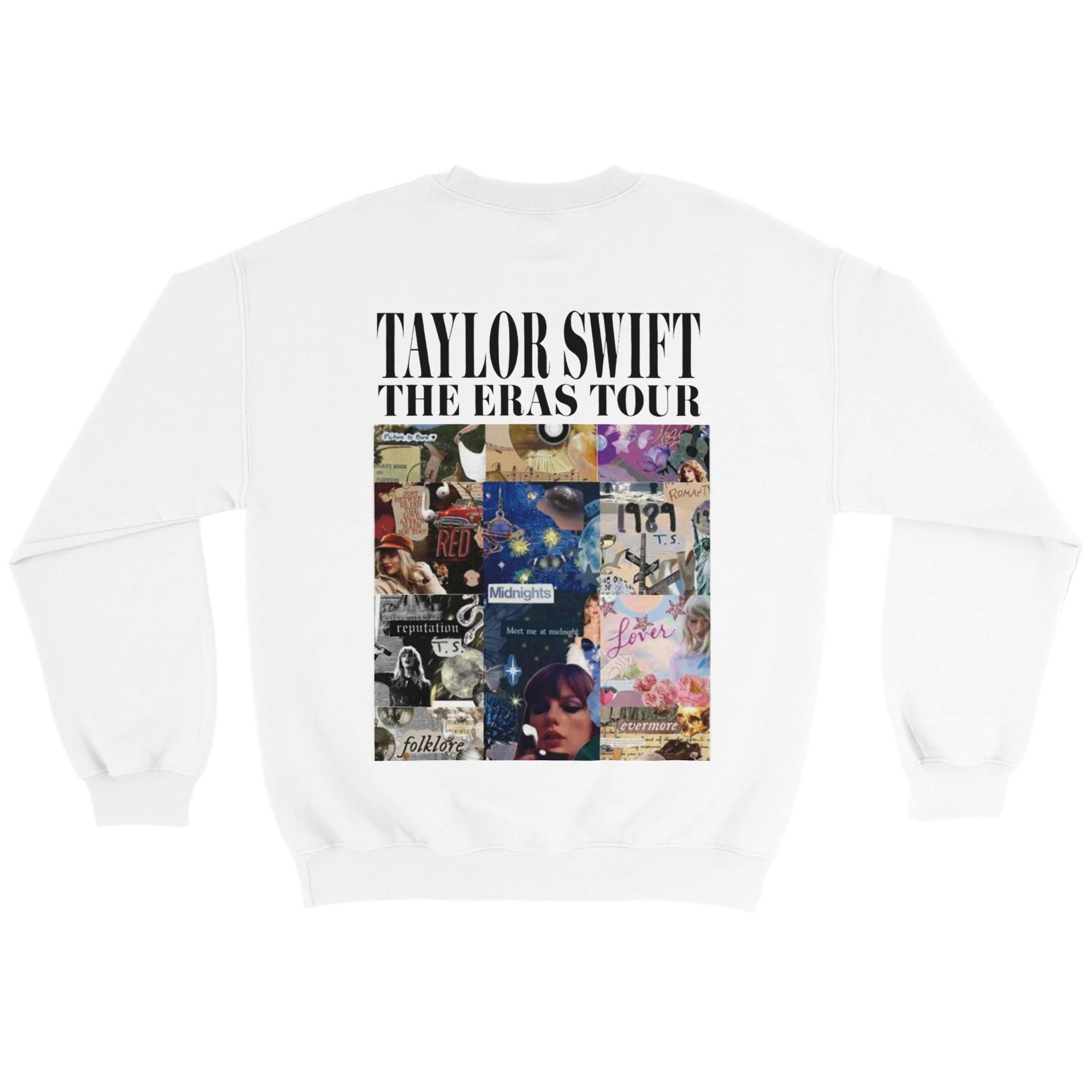 The Lost Era Tailor Swift Classic Concealed Back Crewneck Sweatshirt - Authentifactor