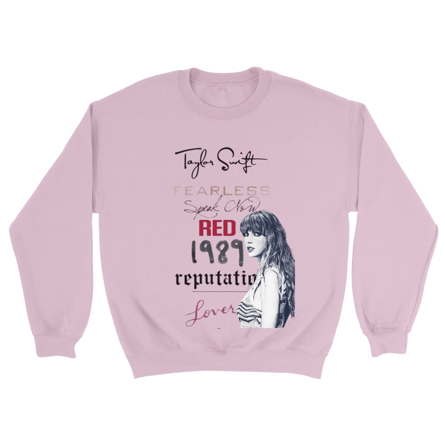 The Lost Era Tailor Swift Classic Concealed Back Crewneck Sweatshirt - Authentifactor